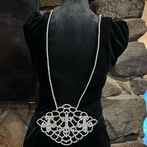 Elegant Black Velvet Dress